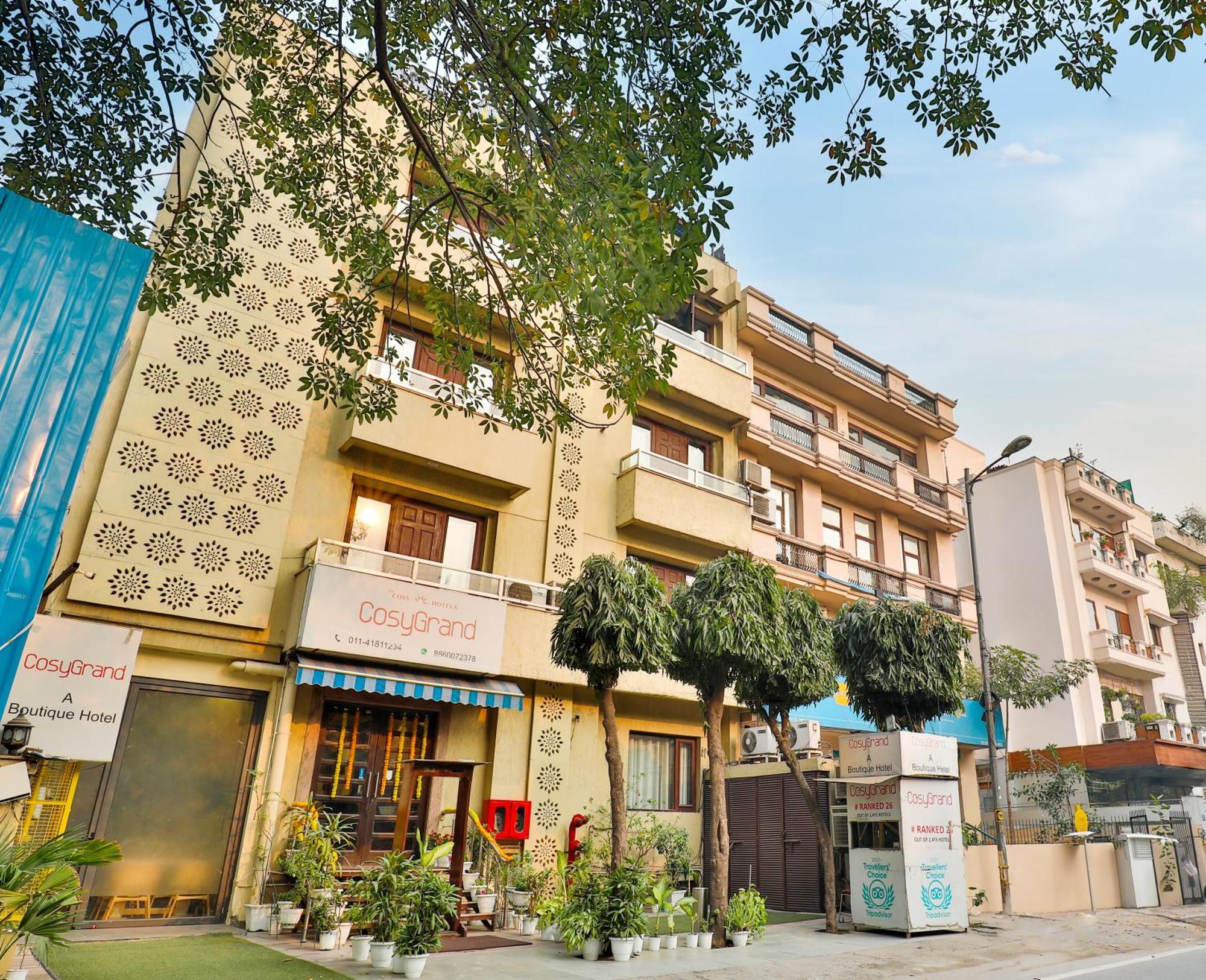 Cosy Grand, Chanakyapuri By The Cosy Hotels New Delhi Ngoại thất bức ảnh